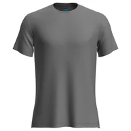 Koszulki męskie - Koszulka męska Icebreaker Merino Cool-Lite Sphere III LS Tee Metro Hthr M - miniaturka - grafika 1