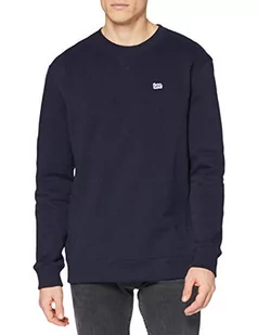 Lee Bluza męska Plain Crew SWS, granatowy (Midnight Navy), 3XL - Bluzy męskie - miniaturka - grafika 1