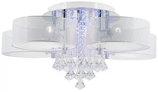 ELEM Lampa sufitowa z kolorowymi LEDami DRS8006/5 WH NET z serii ANTILA - Lampy sufitowe - miniaturka - grafika 1