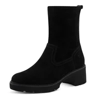 Botki damskie - TAMARIS Damskie botki Comfort Boot, czarne, rozmiar 36 EU, czarny, 36 EU - miniaturka - grafika 1