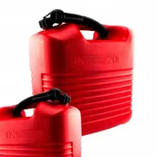 Kanistry - Kanister Plastikowy 20L Karnister Paliwo Lejek - miniaturka - grafika 1