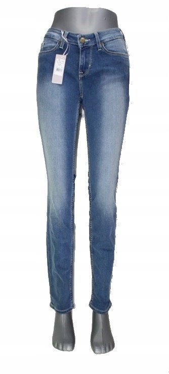 Damskie jeansy Mustang Jasmin 586-5833-62 Slim średni stan orygin. -W26/L32