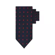 Krawaty i muchy męskie - BOSS Jedwabny krawat H 7,5 CM - miniaturka - grafika 1