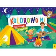 Książki edukacyjne - Foksal Kolorowo mi. Kolorowanki i łamigłówki 2 praca zbiorowa - miniaturka - grafika 1