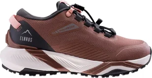 Buty trekkingowe damskie Elbrus Damskie buty Elbrus FAREN WP GR WO'S dark rose/asphalt/peach amber rozmiar 37 - Buty trekkingowe damskie - miniaturka - grafika 1