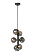 Lampy sufitowe - Lucide TYCHO Czarna 6xG9 Lampa wisząca 45474/06/30 45474/06/30 - miniaturka - grafika 1