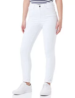 Spodnie damskie - VERO MODA VMSOPHIA dżinsy damskie z wysokim stanem, Bright White, S x 32L - grafika 1