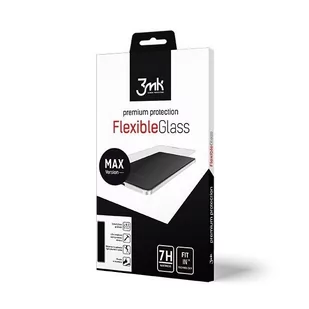 3MK Flexible Glass Max do iPhone XI Max czarny - Szkła hartowane na telefon - miniaturka - grafika 1