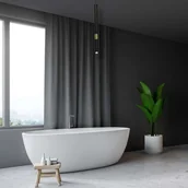 Lampy sufitowe - Milagro Lampa wisząca MONZA BLACK / GOLD 1xG9 8W MLP6333 MLP6333 - miniaturka - grafika 1