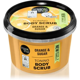 Organic Shop Peeling do Ciała Sycylijska Pomarańcza 250ml - Peelingi do ciała - miniaturka - grafika 1