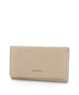 Portfele - Portfel Damski Duży Na Karty Skóra Ekologiczna PUCCINI Beżowy BLP839B-6A - miniaturka - grafika 1