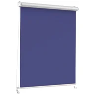 Rolety - Roleta zaciemniająca Silver Click 38.5 x 150 cm granatowa termoizolacyjna - miniaturka - grafika 1