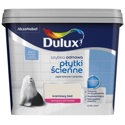 Dulux szybka odnowa Płytki ścienne Kremowy beż 0,75l s7.0065329152