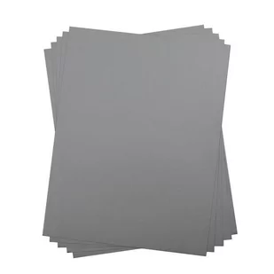 Folia do zdrapek - srebrna / 5 arkuszy (216 x 279 mm) - Pasmanteria - miniaturka - grafika 1