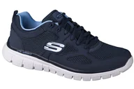 Moda i Uroda OUTLET - Skechers Burns Agoura 52635-NVY, Męskie, buty sneakers, Granatowy - miniaturka - grafika 1