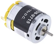 Filamenty i akcesoria do drukarek 3D - RS PRO Silnik przekładniowy do 58,8 gcm, 6 → 15 V DC / 5,75 W, średnica wału 2,31 mm x 32,5 mm - miniaturka - grafika 1