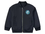 Kurtki i płaszcze dla chłopców - lupilu® Kurtka pilotka dziecięca, ze ściągaczami (Granatowy, 104) - miniaturka - grafika 1