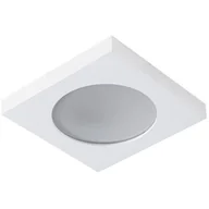Oprawy, klosze i abażury - Kanlux Oprawa punktowa FLINI IP44 DSL-W biała kwadratowa bez oprawki 33121 33121 - miniaturka - grafika 1