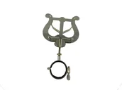 Akcesoria do instrumentów dętych - Lirka klarnet B RMB duża 2 dociski nikiel fi 33mm - miniaturka - grafika 1