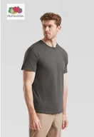 Koszulki męskie - Fruit Loom Koszulka T-shirt męski BAWEŁNA PREMIUM ICONIC GRAFIT rozm. XXL - miniaturka - grafika 1