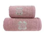 Ręczniki - Ręcznik Novella z eleganckim haftem 50x90 lawendowy - miniaturka - grafika 1