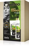 Zestawy kosmetyków damskich - DELIA Cameleo Zestaw Anti Damage (Szampon+Odżywka) - miniaturka - grafika 1