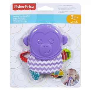 Fisher Price Gryzaczek Pacynka - Małpka 1852003 - Gryzaki dla dzieci - miniaturka - grafika 2
