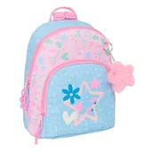 Plecaki - BLACKFIT8 SMILE Mini plecak na co dzień, idealny dla dzieci w różnym wieku, wygodny i wszechstronny, jakość i wytrzymałość, 25 x 13 x 30 cm, Wielobarwna, M, Casual - miniaturka - grafika 1