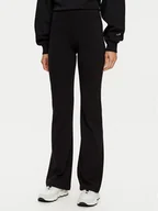 Legginsy - Champion Legginsy 117559 Czarny Flare Fit - miniaturka - grafika 1