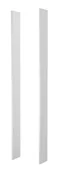 Meble modułowe i akcesoria - Listwy Boczne Optima 03 Do Szafy Biały - miniaturka - grafika 1