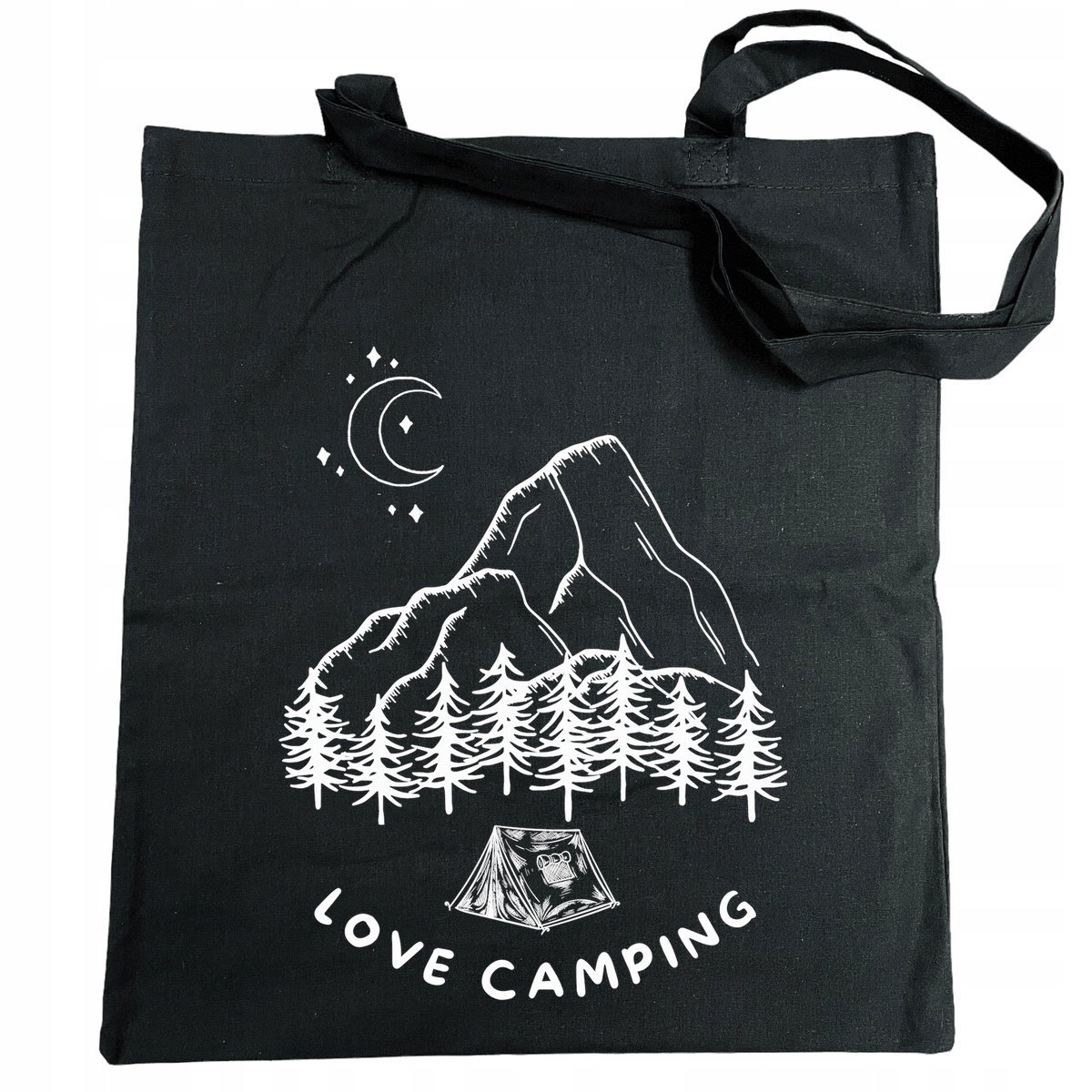 Torba na zakupy nadruk LOVE Kemping Góry