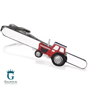 Galante Spinka do krawata Czerwony Traktor SK-1366 SK-1366/258 - Bransolety męskie - miniaturka - grafika 1