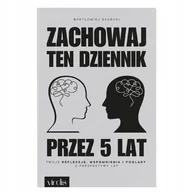 Rozwój osobisty - Zachowaj ten dziennik przez 5 lat. Twoje refleksje, wspomnienia i poglądy na przestrzeni lat - miniaturka - grafika 1