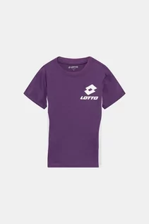 Koszulki i topy damskie - LOTTO T-shirt - Fioletowy jasny - Dziewczynka - 6 LAT(A)(122CM) - grafika 1