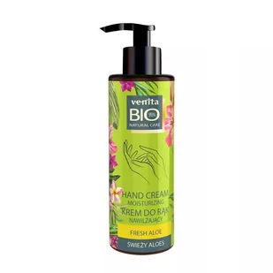 Venita, Bio Natural Care, Nawilżający krem do rąk, Aloes, 100ml - Kremy i maski do rąk - miniaturka - grafika 1