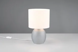 Vela lampa stołowa 1xE14 szara/biała 517900111 - Lampy stojące - miniaturka - grafika 1