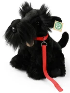 Maskotki i pluszaki - Pluszak Maskotka Piesek Sznaucer Na Smyczy Eco Friendly 30cm Prezent - miniaturka - grafika 1