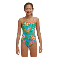 Stroje kąpielowe dla dziewczynek - Funkita kostium treningowy Blue Hawaii Girls - miniaturka - grafika 1