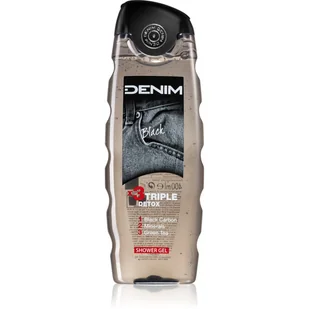 DENIM Black 400 ml żel pod prysznic - Żele pod prysznic dla mężczyzn - miniaturka - grafika 1