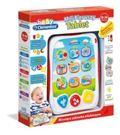 Zabawki interaktywne dla dzieci - Clementoni Mój Pierwszy Tablet CLE60956 - miniaturka - grafika 1