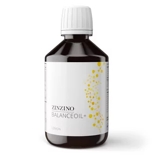 ZinZino ZINZINO BalanceOil+ kwasy omega 3 EPA i DHA 300 ml - Lemon - Kremy do twarzy - miniaturka - grafika 1