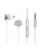 Słuchawki - Joyroom JR-EW03 Srebrny 151871 - miniaturka - grafika 1