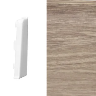 Arbiton Zakończenie prawe do listwy MACK (2 sztuki) dąb edmonton - Listwy przypodłogowe - miniaturka - grafika 1