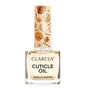 CLARESA Cuticle Oil Oliwka Do Skórek I Paznokci Vanilla Muffin 5ml - Olejki i oliwki do paznokci - miniaturka - grafika 1