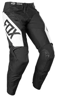 Spodnie Fox 180 Revn Black/white - Odzież motocyklowa - miniaturka - grafika 1
