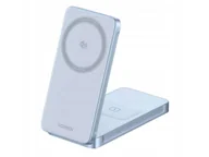 Ładowarki do telefonów - UGREEN Ładowarka indukcyjna 2w1 W756 MagFlowQi2 25W szara 6941876259632 - miniaturka - grafika 1