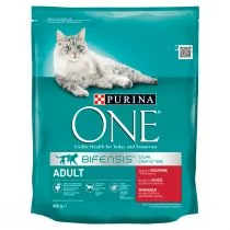 Purina One Adult z wołowiną 0,8 kg - Sucha karma dla kotów - miniaturka - grafika 1