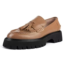 L37 HANDMADE SHOES Damskie Something Good Moccasin, Nude, 38 EU ...