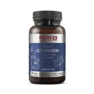 Biooil Olej z czarnuszki tłoczony na zimno 120 kapsułek Laboratorium Biooil 266C-407F6 - Suplementy naturalne - miniaturka - grafika 2