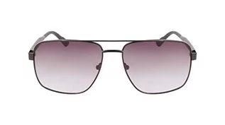 Okulary przeciwsłoneczne - Calvin Klein Okulary przeciwsłoneczne, 002 czarny matowy, rozmiar uniwersalny - grafika 1